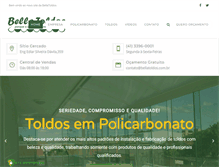 Tablet Screenshot of bellatoldos.com.br